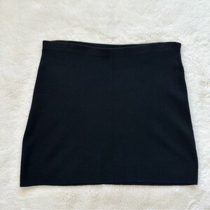 DKNY women black skirt size L